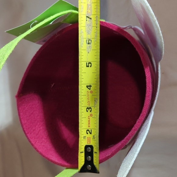 Felt Bunny Basket with Wearable Mask Pink Easter Spritz Brand NWT - Picture 8 of 9